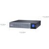 APC Easy UPS On-Line, 2000VA/1800W Li-ion Rack/Tower 2U, 230V, 6 IEC C13 outlets, Intelligent Card Slot, W/ rail kit APC Easy UPS On-Line, 2000VA/1800W Li-ion Rack/Tower 2U, 230V, 6 IEC C13 outlets, Intelligent Card Slot, W/ rail kit