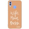 Picasee silikónový prehľadný obal pre Huawei P Smart 2019 - Boss Mama Picasee silikónový prehľadný obal pre Huawei P Smart 2019 - Boss Mama