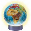 Ravensburger 3D Puzzleball Svítící Globus 72 ks