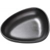 LIND DNA Hlboký tanier CURVE 22 cm, čierna, kamenina