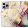 iSaprio Flip pouzdro Gold Leaves 02 pro Honor 400 Lite golea02-FLP2-Hon400L