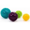 Akupresúrne masážne loptičky Bodhi Spiky Ball, 4ks Ø 5, 6, 7, 8 cm Akupresúrne masážne loptičky Bodhi Spiky Ball, 4ks Ø 5, 6, 7, 8 cm