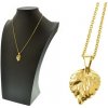 CITY STORM Dámska retiazka s príveskom z ocele v zlatej farbe Golden Leaf + pri tomto produkte si môžete zvoliť dĺžku retiazky CITY STORM Dámska retiazka s príveskom z ocele v zlatej farbe Golden Leaf + pri tomto produkte si môžete zvoliť dĺžku retiazky