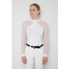 Fleur de lys Tričko dámske pretekové Molly Spark White s dlhým rukávom