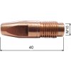 Špička 1,0 M10x40mm CuCrZr Fronius /42.0001.1577-ZVAR/ Špička 1,0 M10x40mm CuCrZr Fronius /42.0001.1577-ZVAR/