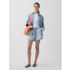 GAP Džínsové kraťasy Low Slung Easy UltraSoft Modrá S GAP Džínsové kraťasy Low Slung Easy UltraSoft Modrá S