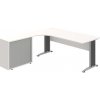 OFFICE PRO s.r.o. HOBIS kancelársky stôl pracovný, zostava pravá - CE 1800 HR P, biela OFFICE PRO s.r.o. HOBIS kancelársky stôl pracovný, zostava pravá - CE 1800 HR P, biela