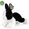 Rappa Plyšový králik bielo-čierny ležiaci 23 cm ECO-FRIENDLY Rappa Plyšový králik bielo-čierny ležiaci 23 cm ECO-FRIENDLY