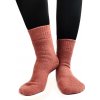 Vlnené dámske ponožky v koralovej farbe, VYBRAŤ VEĽKOSŤ BIELIZNE 35 - 38 Vlnené dámske ponožky v koralovej farbe, VYBRAŤ VEĽKOSŤ BIELIZNE 35 - 38