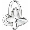Strieborný prívesok s kryštálmi Swarovski biely motýľ 34232.1 Kryštál Strieborný prívesok s kryštálmi Swarovski biely motýľ 34232.1 Kryštál