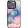 Picasee silikónový čierny obal pre Apple iPhone 14 Pro - Mysli pozitívne! Picasee silikónový čierny obal pre Apple iPhone 14 Pro - Mysli pozitívne!