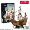 CUBICFUN 3D puzzle Loď Santa Maria 204 ks CUBICFUN 3D puzzle Loď Santa Maria 204 ks