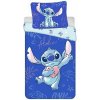 Modré bavlnené detské obliečky na jednolôžko 140x200 cm Lilo & Stitch Modré bavlnené detské obliečky na jednolôžko 140x200 cm Lilo & Stitch