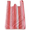 Mikrotenová taška trhacia ČERVENO-BIELA - 10 kg - 28 x 50 cm - blok 100 ks Mikrotenová taška trhacia ČERVENO-BIELA - 10 kg - 28 x 50 cm - blok 100 ks