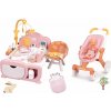 Set domček pre bábiku elektronický a športový kočík Cocoon Nursery Soft Baby Nurse Smoby s 32 cm bábikou so spacím vakom Set domček pre bábiku elektronický a športový kočík Cocoon Nursery Soft Baby Nurse Smoby s 32 cm bábikou so spacím vakom