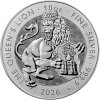 The Royal Tudor Beasts Strieborná minca The Queen's Lion 2026 10 oz The Royal Tudor Beasts Strieborná minca The Queen's Lion 2026 10 oz