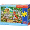 Castorland Puzzle Červená čiapočka a vlk 60 dielikov Castorland Puzzle Červená čiapočka a vlk 60 dielikov