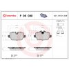 BREMBO Sada brzdových platničiek kotúčovej brzdy P06080 BREMBO Sada brzdových platničiek kotúčovej brzdy P06080