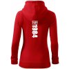 Limited edition 1984 pruh - Mikina dámska trendy zipper s kapucňou - S ( Červená ) Limited edition 1984 pruh - Mikina dámska trendy zipper s kapucňou - S ( Červená )