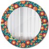 Geometrické ovocie a listy Geometrické ovocie a listy Okrúhle dekoračné zrkadlo lsdo-00179 Geometrické ovocie a listy Geometrické ovocie a listy Okrúhle dekoračné zrkadlo lsdo-00179