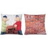 Vankúš obojstranný 30x30 cm, Pat a Mat, domáci majster Vankúš obojstranný 30x30 cm, Pat a Mat, domáci majster