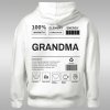 Grandma Label dámska mikina s kapucňou Grandma Label dámska mikina s kapucňou