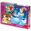 Puzzle Veselé princezné 3 x 55 dielikov Puzzle Veselé princezné 3 x 55 dielikov