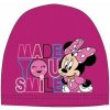 Setino · Dievčenská jarná / jesenná čiapka Minnie Mouse - Disney - motív Made you smile 52 Tmavo ružová Setino · Dievčenská jarná / jesenná čiapka Minnie Mouse - Disney - motív Made you smile 52 Tmavo ružová