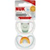 NUK 730313 0-6m SPACE silikónová figurína 2ks NUK 730313 0-6m SPACE silikónová figurína 2ks