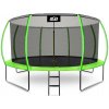 Aga SPORT EXCLUSIVE Trampolína 430 cm Svetlozelená + ochranná sieť + rebrík Aga SPORT EXCLUSIVE Trampolína 430 cm Svetlozelená + ochranná sieť + rebrík