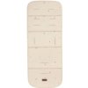 KikkaBoo Sedacia podložka do kočíka Garden Beige KikkaBoo Sedacia podložka do kočíka Garden Beige