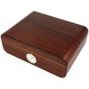 Stolový humidor Angelo hnedný 25D oblý Stolový humidor Angelo hnedný 25D oblý