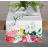 Eurofirany Behúň na stôl SUMMER 3 s kvetinovým motívom Polyester 40x140 cm Eurofirany Behúň na stôl SUMMER 3 s kvetinovým motívom Polyester 40x140 cm