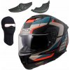 MOTOCYKLOVÁ PRILBA LS2 FF808 STREAM II systém Pinlock blenda Road Matt Black MOTOCYKLOVÁ PRILBA LS2 FF808 STREAM II systém Pinlock blenda Road Matt Black