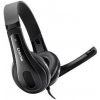 CANYON headset CHSU-1, lehký, USB připojení, černá CANYON headset CHSU-1, lehký, USB připojení, černá