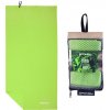 Spokey SIROCCO XL Rychleschnoucí uterák 80x150 cm, zelený s odnímatelnou sponou
