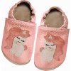 Detské papuče Barefoot jednorožec ružové do škôlky semiš 22/23 Detské papuče Barefoot jednorožec ružové do škôlky semiš 22/23