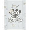 CEBA Podložka prebaľovacia s pevnou doskou COMFORT 50x70 Disney Minnie & Mickey Grey CEBA Podložka prebaľovacia s pevnou doskou COMFORT 50x70 Disney Minnie & Mickey Grey