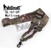 Wosport Taktický 1-bodový popruh bungee - 1 karabina - MC Wosport Taktický 1-bodový popruh bungee - 1 karabina - MC
