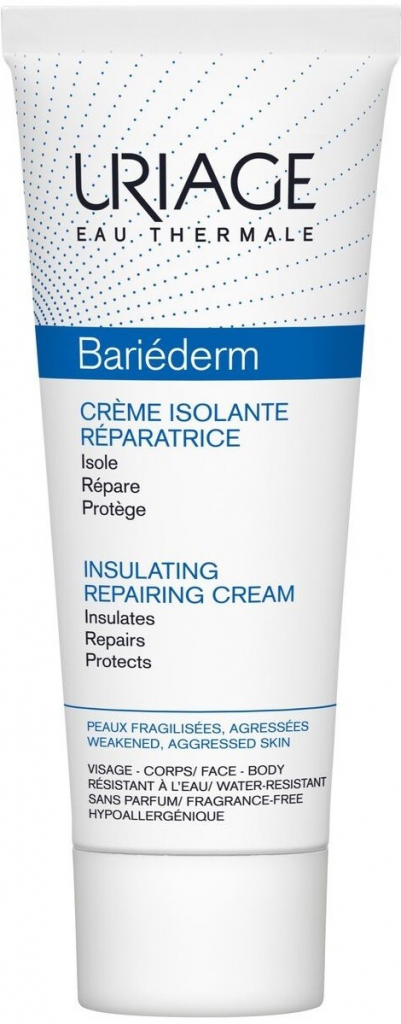 Uriage Bariéderm Reconstructive Barrier Cream regeneračný a ochranný krém 75 ml