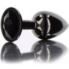 Taboom Butt Plug With Diamond Jewel Black M Taboom Butt Plug With Diamond Jewel Black M