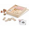 ČistéDrevo Sada stolných hier 4 v 1 ČistéDrevo Sada stolných hier 4 v 1