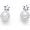 Náušnice s krištáľmi Swarovski Oliver Weber Focus RH CZ white pearl Náušnice s krištáľmi Swarovski Oliver Weber Focus RH CZ white pearl