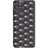Picasee silikónový čierny obal pre Samsung Galaxy S20+ G985F - Separ - White On Black Picasee silikónový čierny obal pre Samsung Galaxy S20+ G985F - Separ - White On Black