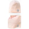 I love milk I love milk Bavlnený set čiapka nákrčník ružová 50/56 (0-3M) I love milk I love milk Bavlnený set čiapka nákrčník ružová 50/56 (0-3M)
