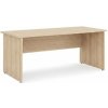 Pracovný stôl BASIC, 180x76x80cm, agát svetlý Pracovný stôl BASIC, 180x76x80cm, agát svetlý