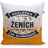 Sablio Vankúš Rozlúčka so slobodou Ženícha 40x40