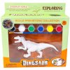 Dinosaurus na vymaľovanie s farbami Typ: 1 Dinosaurus na vymaľovanie s farbami Typ: 1