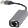 PremiumCord adaptér USB3.0 -> LAN RJ45 ETHERNET 10/100/1000 MBIT Hliník PremiumCord adaptér USB3.0 -> LAN RJ45 ETHERNET 10/100/1000 MBIT Hliník