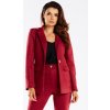 Awama Woman's Jacket A460 tmavočervená fuchsiová Awama Woman's Jacket A460 tmavočervená fuchsiová